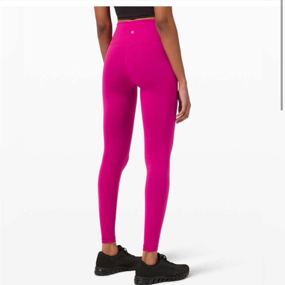 Lululemon align Ripened Raspberry Leggings, size 4 - Picture 2 of 7